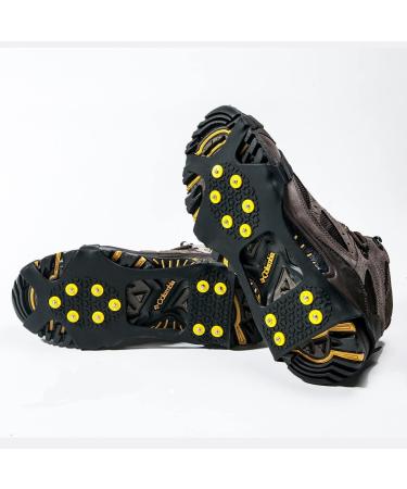 Carryown Ice Snow Grips Traction Cleats - M (Men 5-8/ Women 7-10) 10 Studs - Buy Online on SooperMarket.com