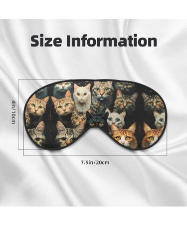 Buy Cat Soft Sleep Eye Mask | Female Breathable Eye Patch for Travel & Relaxation - International Shipping - Buy Online on SooperMarket.com