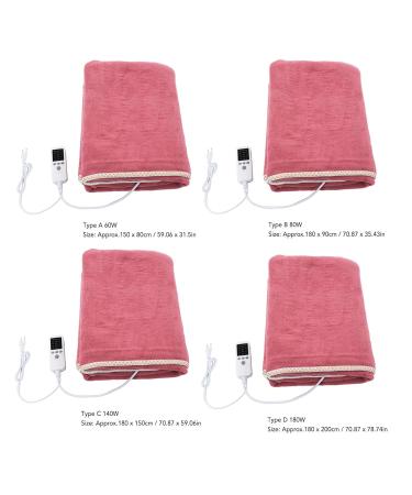 Shop Comfortable Heating Blanket 150x80cm | EU Connector AC220V | Fast & Safe Electric Heating Pillow for Home & Dorm - Buy Online on SooperMarket.com