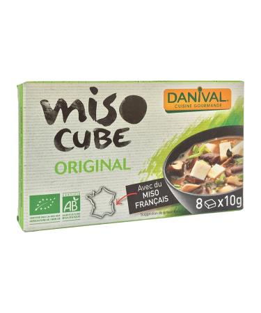 DANIVAL Cubos De Miso - New Recipe 8 x 10 g Organic 8 x 10 g 200 g