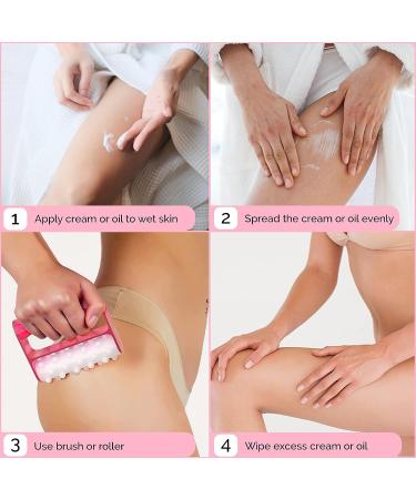 Andlane Anti Cellulite Massager Set - Cellulite Remover Brush Mitt and Roller - Buy Online on SooperMarket.com