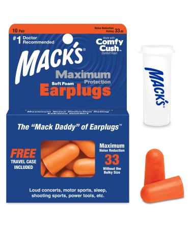 Mack's Maximum Protection Soft Foam Ear Plugs