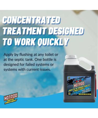 Hotrod Emergency Septic Treatment - Reduce Solids & Extend Drainfield Life | International Shipping - Buy Online on SooperMarket.com