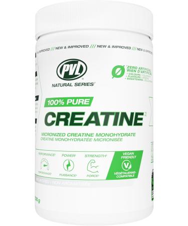 PVL 100% Pure Creatine - Creatine Monohydrate Micronized Powder - Creatine Powder Supplement for enhanced high-intensity performance - 300 g - Unflavoured 60 Servings (Pack of 1) - Buy Online on SooperMarket.com