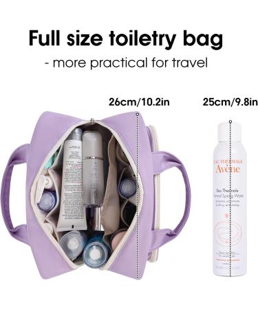 Large Purple Travel Toiletry Bag - Women's Makeup Organizer - Buy Online on SooperMarket.com