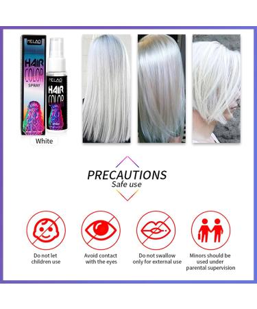 MIELIKKI Temporary Hair Color Spray Wash Out Hair Colour Wax Washable Party Fancy Dress Up Yellow Gold - Buy Online on SooperMarket.com