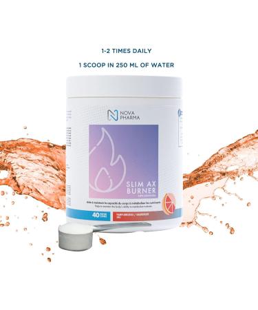 Nova Pharma Pre Workout Powder - Garcinia Cambogia - L Carnitine Supplement - Chromium Supplement - 40 Servings (Grapefruit) - Buy Online on SooperMarket.com