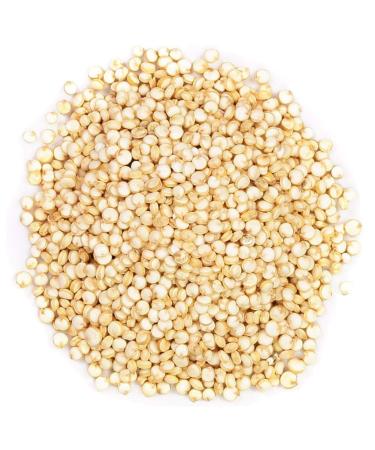 Organic Royal White Quinoa 5 Pounds - Whole Grain | Non-GMO, Kosher, Raw & Vegan | Sirtfood Superfood - Bulk 5 Pound Pack - Buy Online on SooperMarket.com