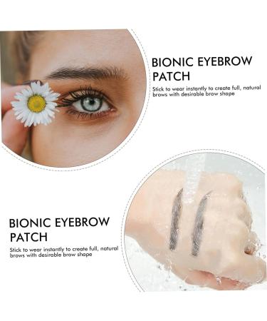 BELLIFFY 10pcs Imitation Eco Eyebrow Sticker Beauty Eyebrows Grooming Stickers Eyebrow Stickers Creative Eyebrows for Women Water Transfer Eyebrow Sticker Women Fake Eyebrows Black Eyebrows - Buy Online on SooperMarket.com