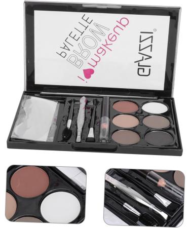 NOLITOY 3 Sets Eyebrow Brush Six-color Eyebrow Powder Eye Mp Ushes Lit Lady Eyebrow Powder Miss Lasting - Buy Online on SooperMarket.com