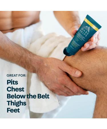Oars + Alps Whole Body Deodorant Cream For Men - Multi-Action Odor Defense - Aluminum Free Baking Soda Free Anti-Chafe - 2.5 Ounce Tube - California Coast - Buy Online on SooperMarket.com