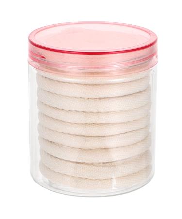 1 Set Loofah Face Wash Makeup Remover Pads Powder Puff Round Makeup Sponge Women Cleaning Pads Makeup Remover Cloth Beauty& Face Department Store Makeup Remove Pads