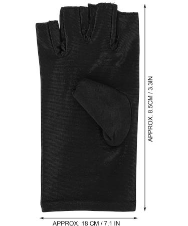 Dioche UV Glove for Nail Lamp - Professional Anti UV Manicure Tool for Nail Art - Black - Buy Online on SooperMarket.com