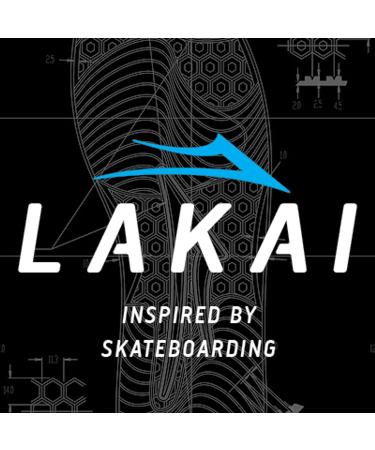 Lakai Manchester Skate Shoes 9.5 Black/Dk Gum - Stylish Men's Skate Shoes - Buy Online on SooperMarket.com