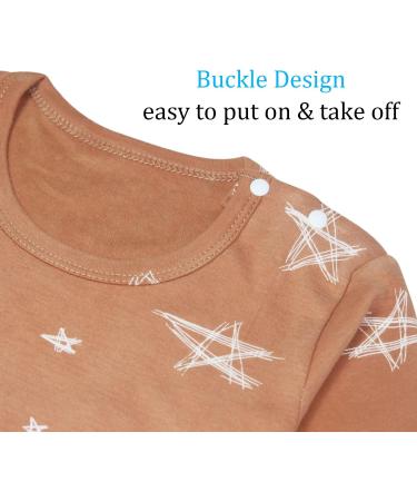100% Cotton Baby Boys Girls Pajamas Set | Long Sleeve Sleepwear | 2-3 Years | YANWANG Pattern 6 - Buy Online on SooperMarket.com