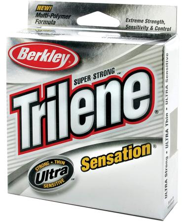 Berkley Trilene Sensation Monofilament Fishing Line 330 Yards Clear 4 Pounds