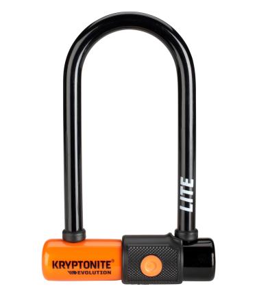 Kryptonite Evolution LITE Mini-6 11mm U-Lock Bicycle Lock , Black
