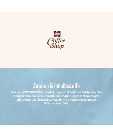 Schwartau Coffee Shop Vanilla Syrup 200ml - Sugar-Free Coffee Enhancer for Gourmet Beverages - Buy Online on SooperMarket.com