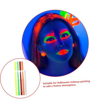 Baluue 20 Pcs Halloween Paint Pen Eyeliner Fluorescence Eyeliner Pencil Fluorescence Eyeliner Pen Plastic 12.00X0.80X0.80CMx4pcs Assorted Colorx4pcs - Buy Online on SooperMarket.com