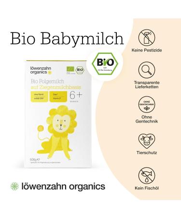 Dandelion Organics | Organic Goat Milk Baby Formula 6+ Months | Easily Digestible Follow-Up Milk | Premium Goat Milk Baby Food - Buy Online on SooperMarket.com