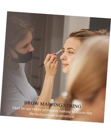 Didiseaon Makeup Supplies Eyebrow Brow Stencil Guide Ink Nose Measuring Thin- Threading Grooming Ultra- - Buy Online on SooperMarket.com