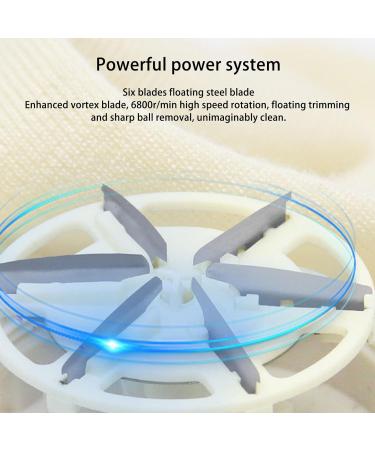 Rechargeable Lint Remover with 6 Blades - Efficient Cordless Lightweight & Comfortable for Sweater Home Use - Pink - Buy Online on SooperMarket.com