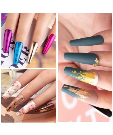 Senvenski Nail Foil Glue Gel Set - 7.3ml x2 Transfer Gel for Nail Art Stickers, Soak Off Formula - DIY Manicure Kit TB007 - Buy Online on SooperMarket.com