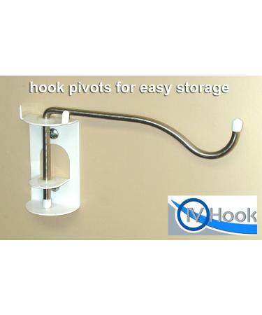 Pivoting Wall Mount IV Hook for Easy Installation - Buy Online on SooperMarket.com