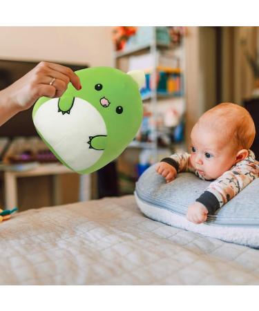 Dinosaur Stuffed Animal Plush Pillow - Cute Hugging Toy for Kids | Perfect Birthday or Valentine's Day Gift - Buy Online on SooperMarket.com