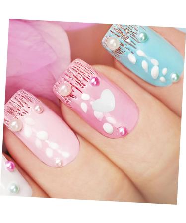 FRCOLOR 6pcs 5 Diy Material Glow in The Dark Manicures Patch Manicure Patch Decor Clay Slices Resin Charms Small Glass Bowls Manicure Decal Diy Patch Nail Supplies Polymer Clay Luminous - Buy Online on SooperMarket.com