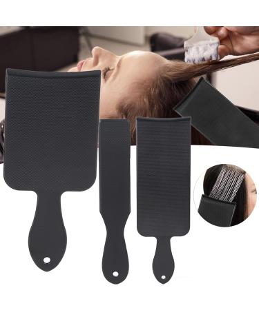 3PC Hair Highlighting Board Set - Balayage & Color Paddle for Salon Use | Large Medium Small Sizes - Perfect for Bleached Hair Applications - Buy Online on SooperMarket.com