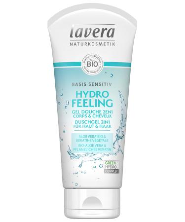 LAVERA 2-in-1 Shower Gel for Body/Hair - Hydro Sensitive - 100% Natural