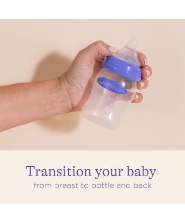 Lansinoh NaturalWave Slow-Flow Baby Bottle Nipples Size 2S, 2 Count, Anti-Colic Design - Buy Online on SooperMarket.com