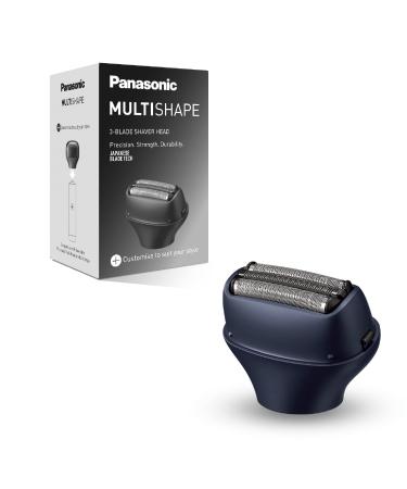 Panasonic ER-CSF1 MULTISHAPE Modular Personal Care System 3 Blade Electric Shaver Head for Men No Main Unit Shaver Head Attachment