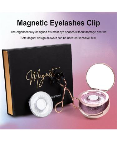 Magnets False Eyelashes - Reusable Eyelashes With Tweezer - Magnetic Eyelashes With Applicator Magnetic Eyelashes Kit Reusable Magnetic Eyelashes Toseky - Buy Online on SooperMarket.com