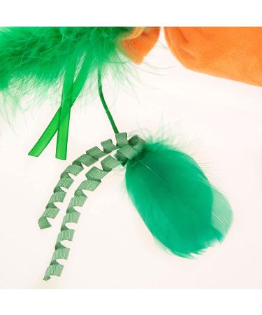 SmartyKat Plush Kicker Toy for Cats & Kittens - Fun & Engaging Play | Multiple Styles Jumbo Kolossal Karrot - Buy Online on SooperMarket.com