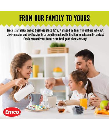 Emco Nut Bar Variety Pack - Gluten Free - Pistachio, Cashew, Honey & Cranberry - 20 Individually Wrapped Snack Bars - Buy Online on SooperMarket.com