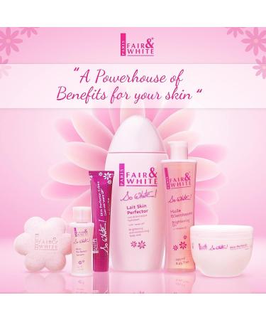 Fair and White So White Skin Perfector Cream | Brightening Face Cream 1.7 fl oz/50ml | Dark Spot & Wrinkle Remover for All Skin Types - Buy Online on SooperMarket.com