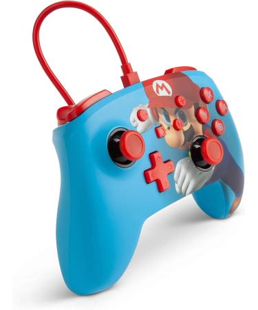 PowerA Enhanced Wired Controller for Nintendo Switch - Mario Punch Gamepad - Buy Online on SooperMarket.com