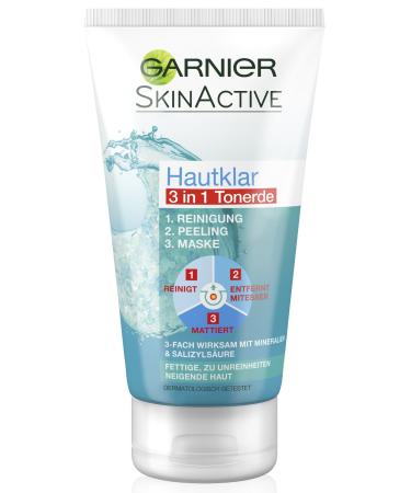 Garnier HAUTKLAR 3in1 Cleansing+Peeling+Mask