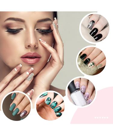 Square Nail Tips BOLASEN Clear Square False Nails with Glue 500Pcs Square Full Cover False Nail Tips Clear Fake Nails Squoval Shape Acrylic Nail Tips for Nail Salon & Home DIY 10 Sizes 501 Count (Pack of 1) - Buy Online on SooperMarket.com