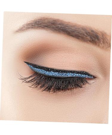 Mikinona Green Stickers Glitter Eyeshadow 12 Pairs Glitter Eyeliner Eye Makeup Tools Eyeliner Decal Invisible Eye Line Strips Miss Double Eyelid Sticker Adhesive Tape Glitter Stickers - Buy Online on SooperMarket.com