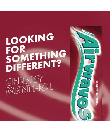 Wrigley's Airwaves Cherry Menthol Chewing Gum (5 Packets) - Buy Online on SooperMarket.com