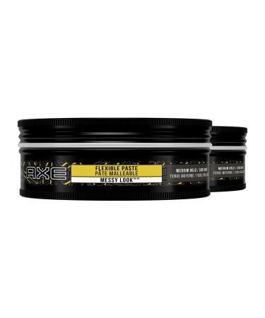 AXE Styling Flexible Hair Paste For An Instant Texture Boost Urban Messy Look Hair Styling Made Easy 2.64oz, (Pack of 2)