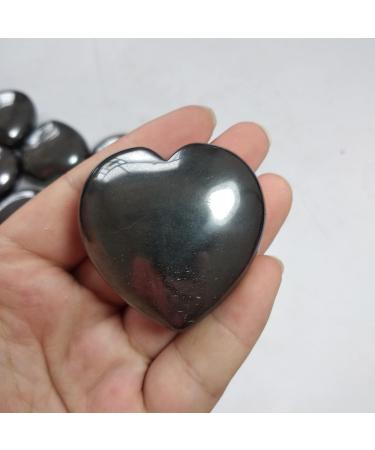 Natural Crystal Rough Home Decoration 1pcs Natural Iron ore Heart Crystal Love Heart for Stones - Buy Online on SooperMarket.com