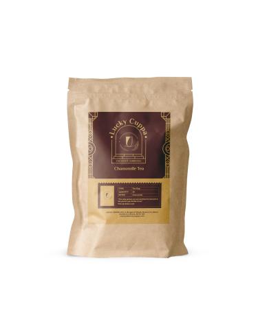 Lucky Cuppa Chamomile - Herbal Tea Gifts - Decaf Loose Leaf Tea - Premium Tea Gifts for Tea Lovers - Chamomile Individually Wrapped Tea Bags - 25 Tea Bags