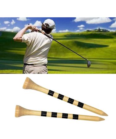 Zivisk Wooden Golf Tees 3-142-342-181-12 Available100 Count Bamboo Tee Golf (Natural Color White Black Green Blue Red Pink) 3 14 inch Natural Color - Buy Online on SooperMarket.com