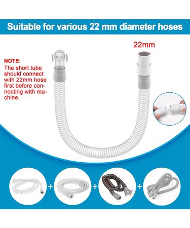 Short Tube Assembly & Frame for Airfit P10 - Hose & Frame Supplies with Elbow and Swivel - Buy Online on SooperMarket.com
