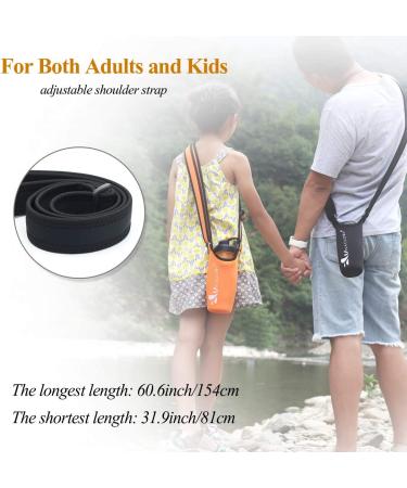Vivaglory 25oz Stainless Steel Dog Bottle & Neoprene Bottle Carrier Combo  Great for Walking & Hiking with Dogs 25oz Bottle & Neoprene Sling Stainless Steel Bottle + Black - Buy Online on SooperMarket.com
