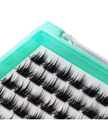 Buy Bodermincer 336 Clusters D Curl False Eyelashes - 10-12-14-16mm Mixed Colors | Volume Lashes Set for DIY Extensions - Buy Online on SooperMarket.com